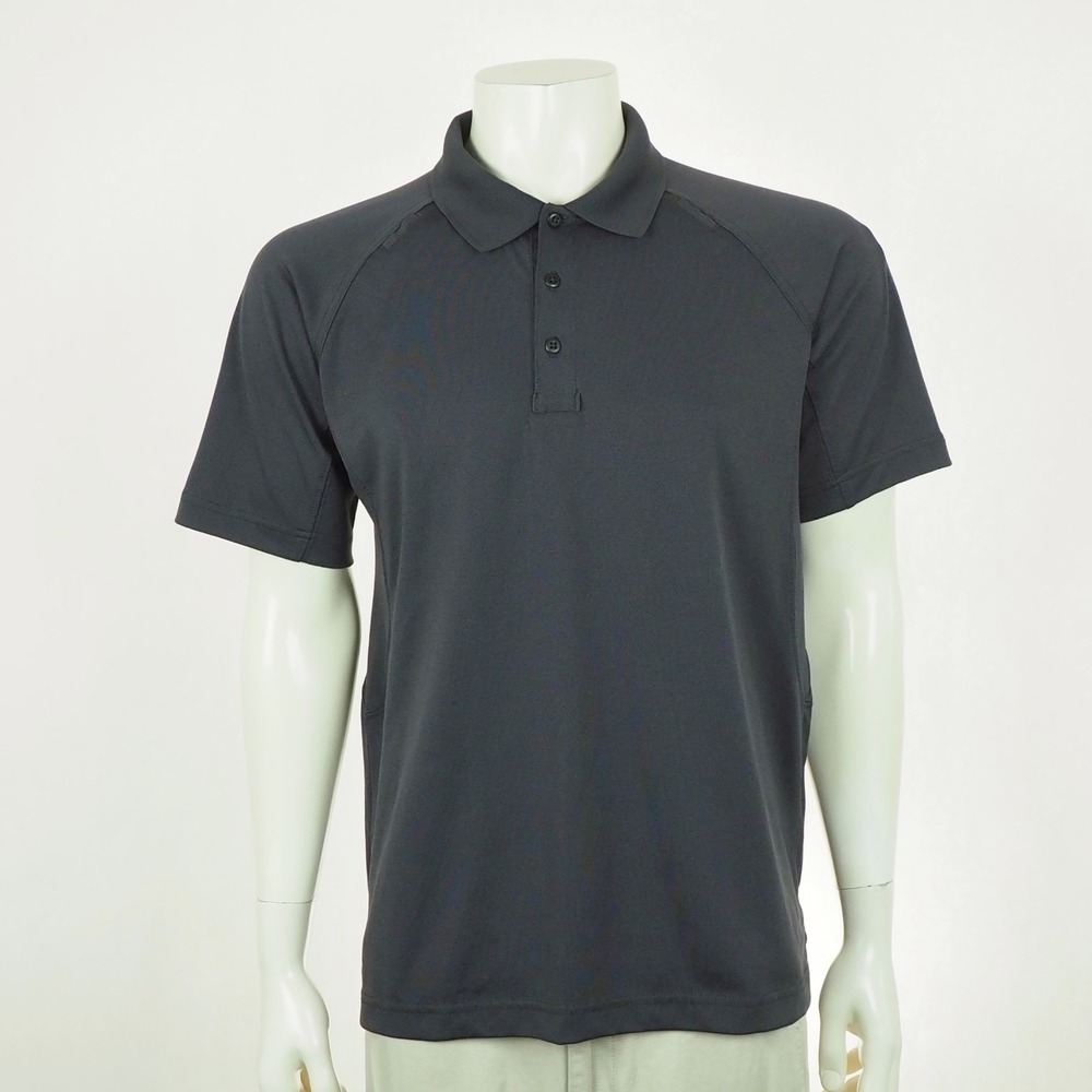 5.11 Tactical Performance Polo Shirt Mens Medium Dark Gray #71049 Short Sleeve